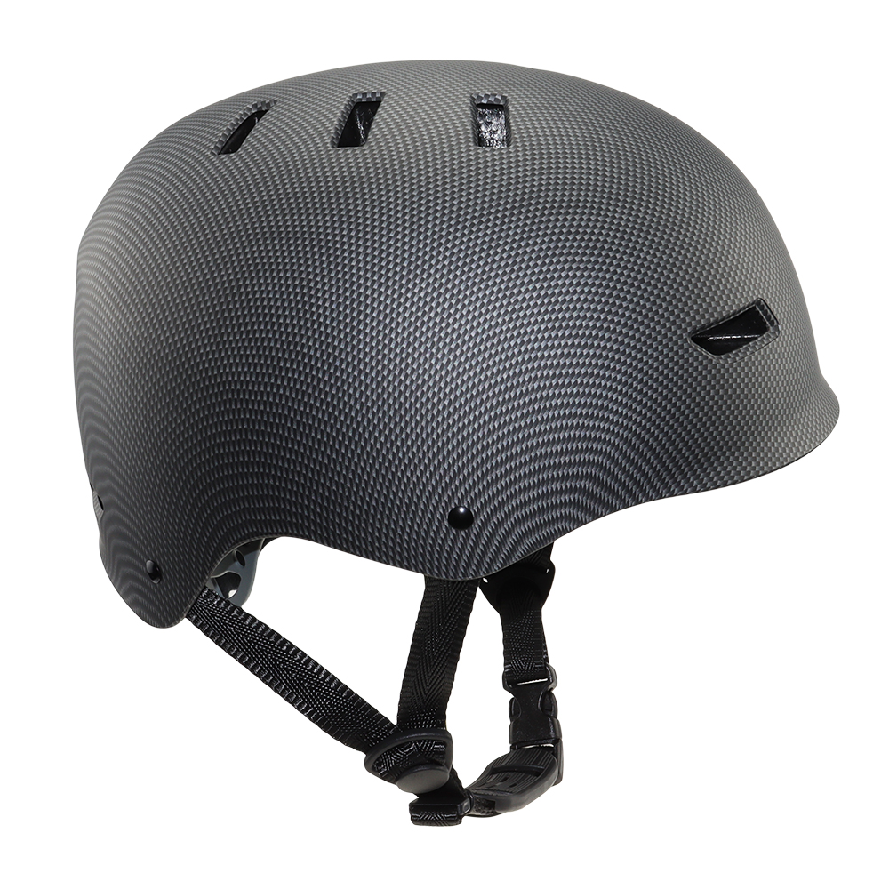 Strentao HT038 Carbon Fiber EPP Safety Water Sport Surfing & Rafting Jungle Helmet Air-Vent Breathabl
